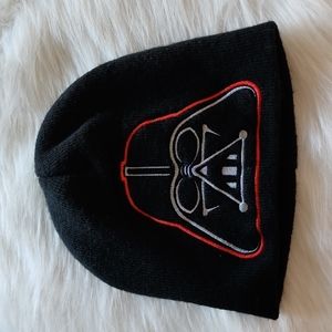 Boys Star Wars Black Beanie, Size OSFM